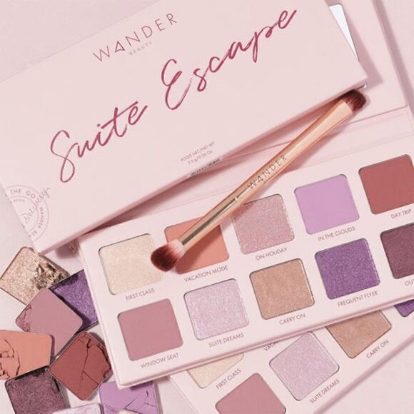 NIB WANDER BEAUTY Suite Escape Eyeshadow Palette - Picture 1 of 12